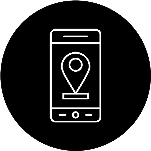 Vector Design Gps Icon Style