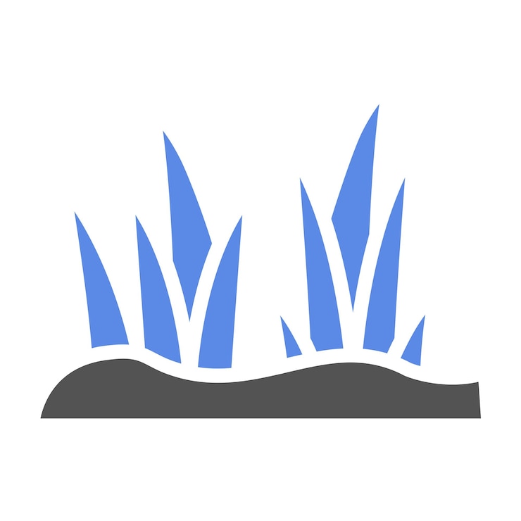 Vector vector design grass icon style