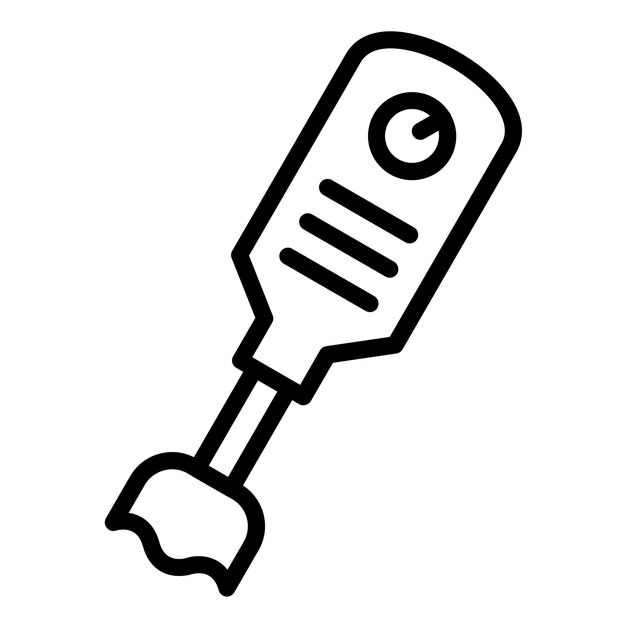 Vector Design Immersion blender Icon Style