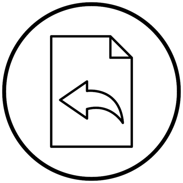 vector design import icon style