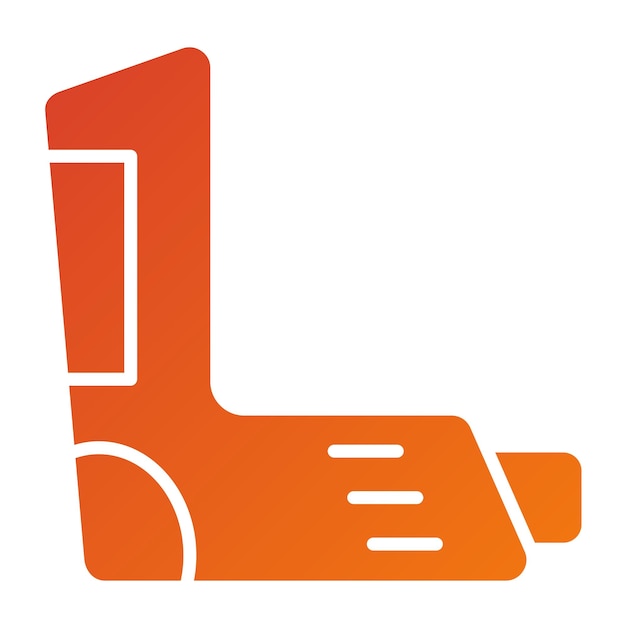 Vector Design Inhaler Icon Style