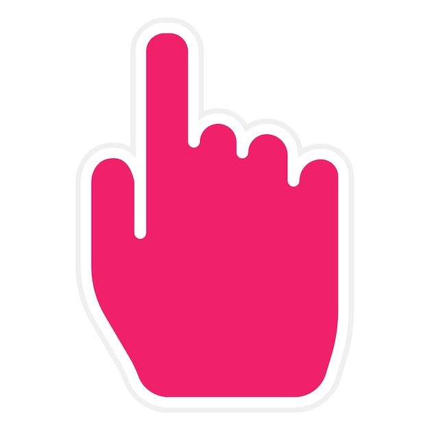 Vector Design Interactive Cursor Icon Style