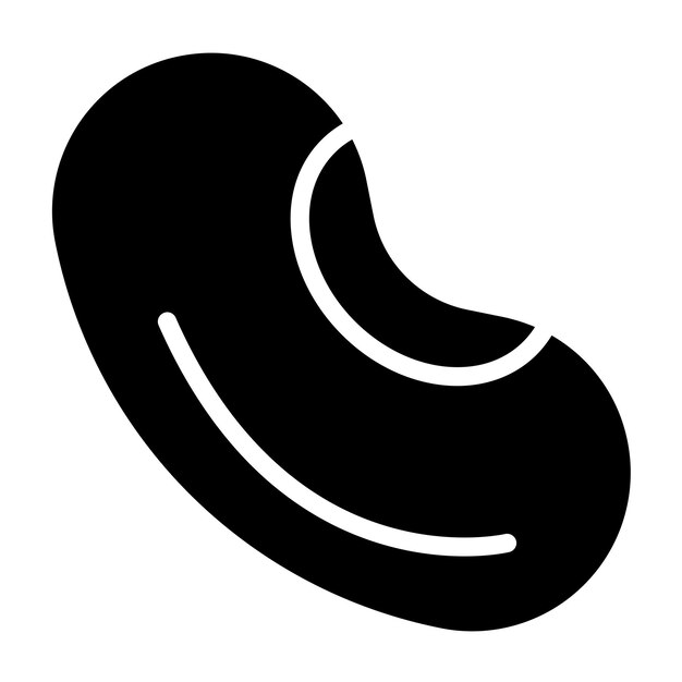 vector design kidney bean icon style