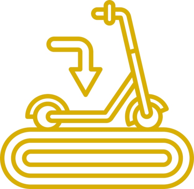 vector design learning curve icon style