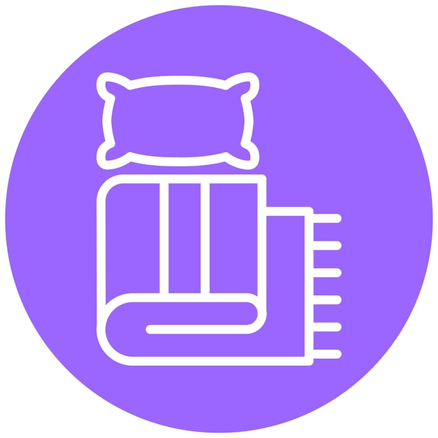 Vector Design Linen Blanket Icon Style