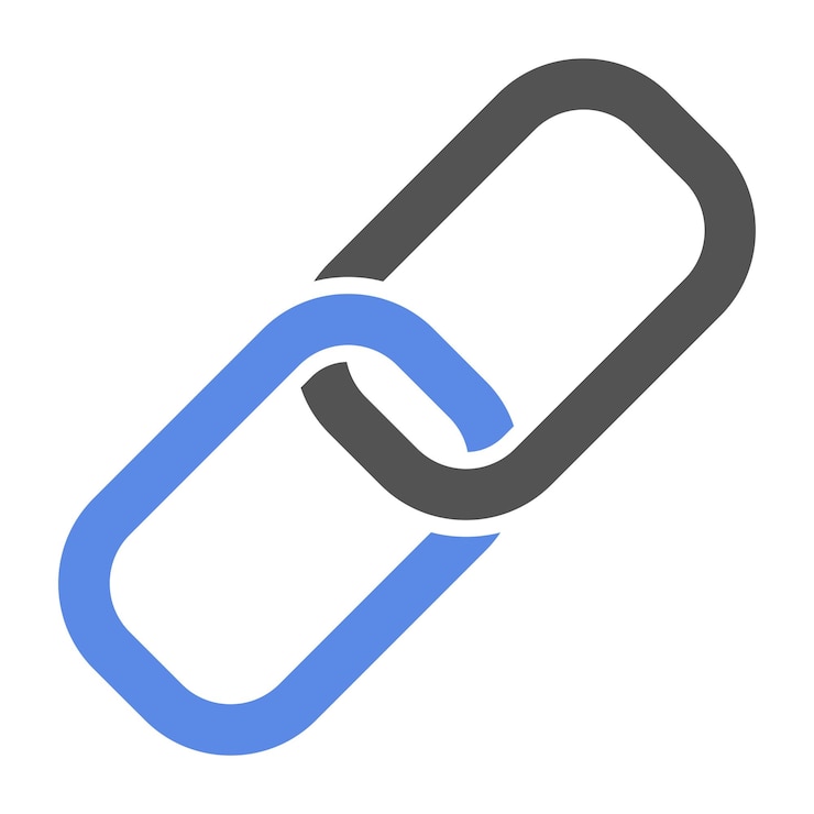 Vector vector design link building icon style