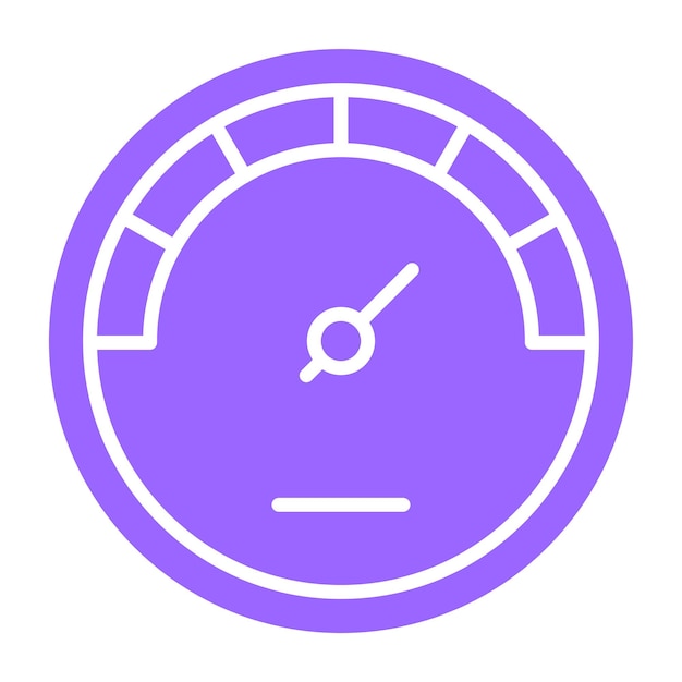 Vector Design Meter Icon Style