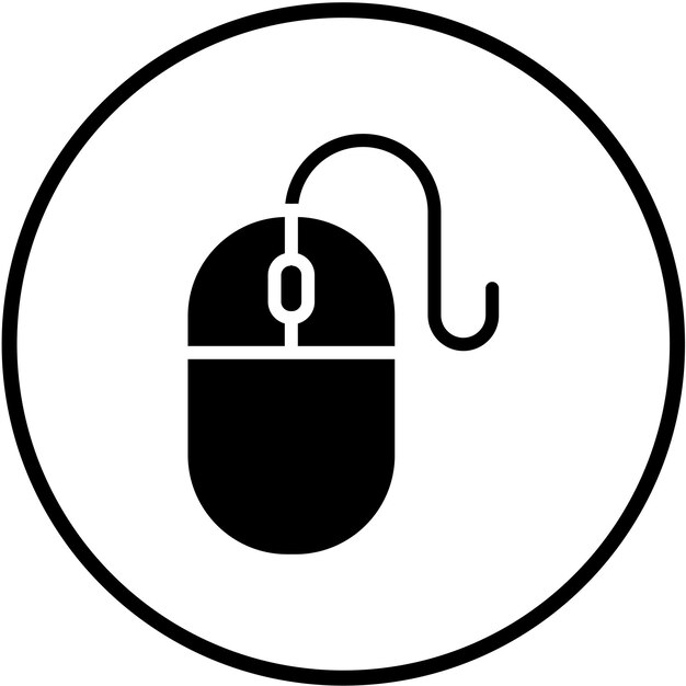 Vector Design Mouse Icon Style