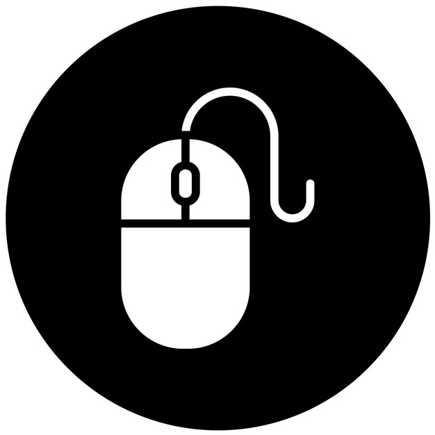 Vector Design Mouse Icon Style