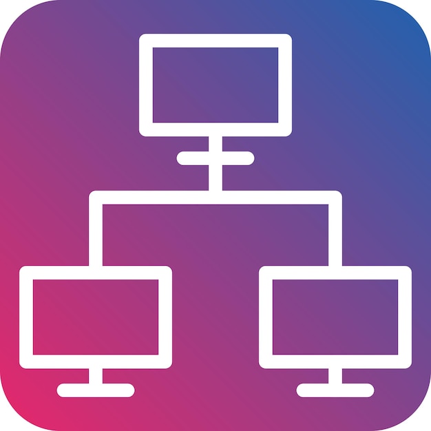 vector design network icon style