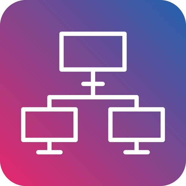 vector design network icon style