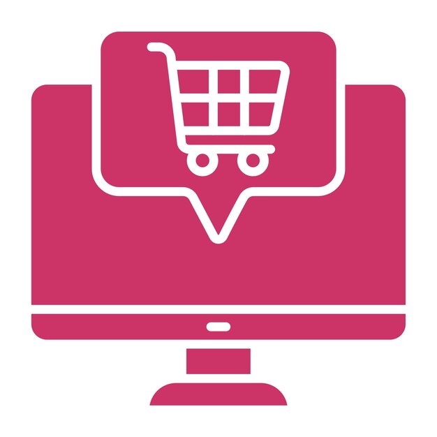 Vector Design Online Order System Icon Style