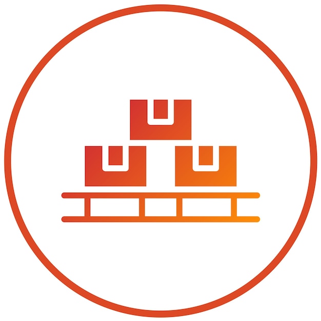 Vector Design Pallet Icon Style
