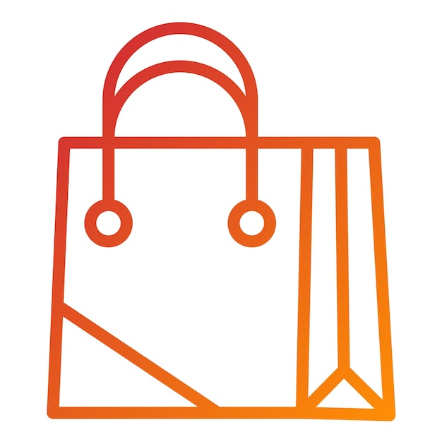 Vector Design Paper Bag Icon Style