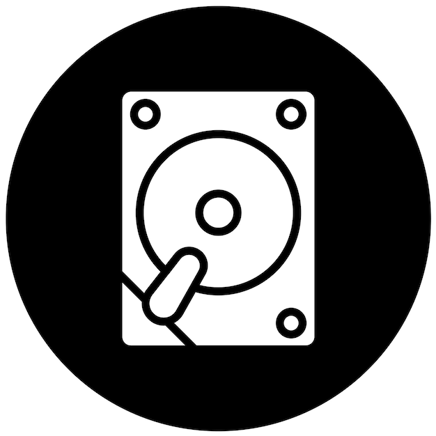 Vector Design PATA Drive Icon Style