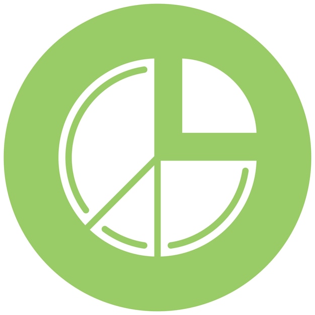 vector design pie chart icon style