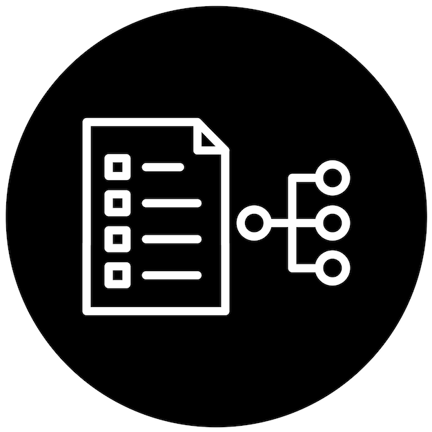 Vector Design Planning Icon Style