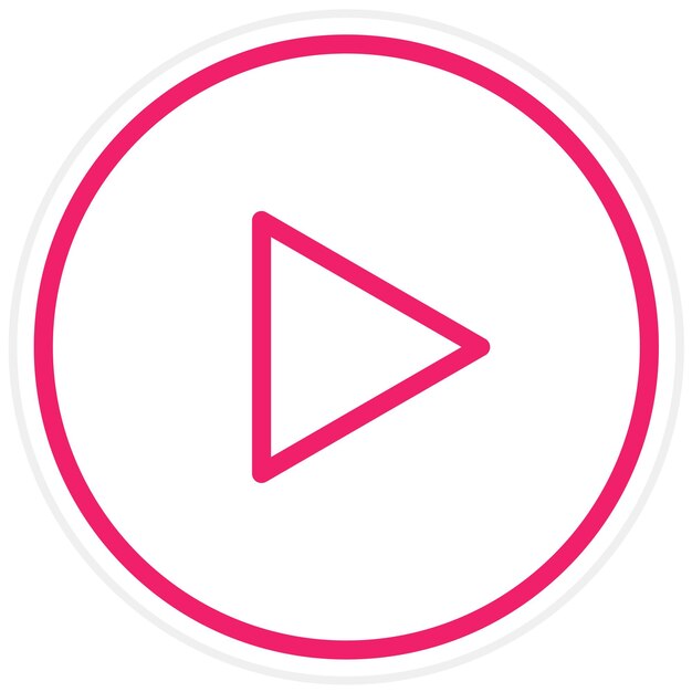 vector design play button icon style