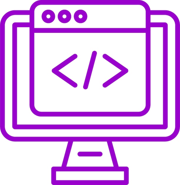 vector design programming icon style