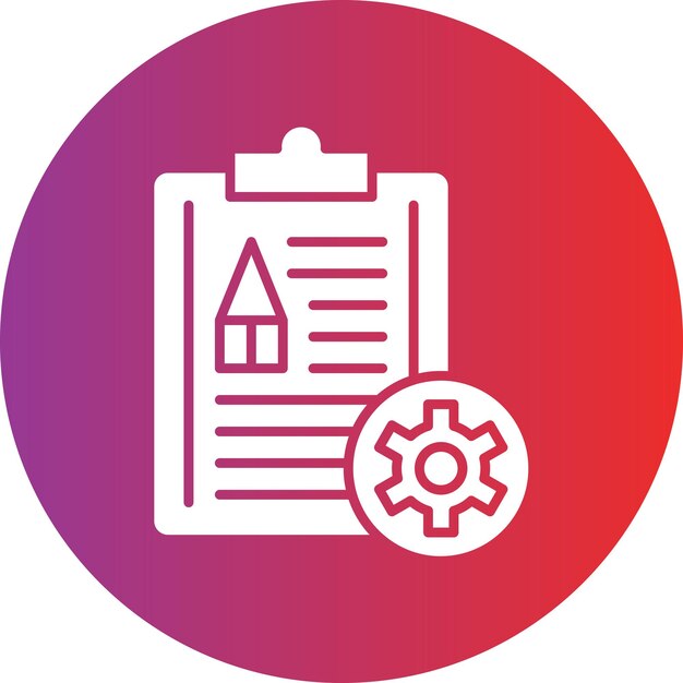 vector design project icon style