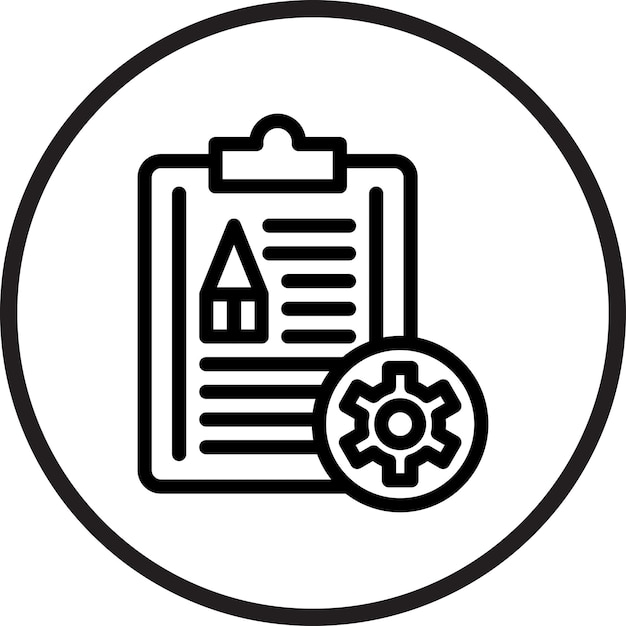 vector design project icon style