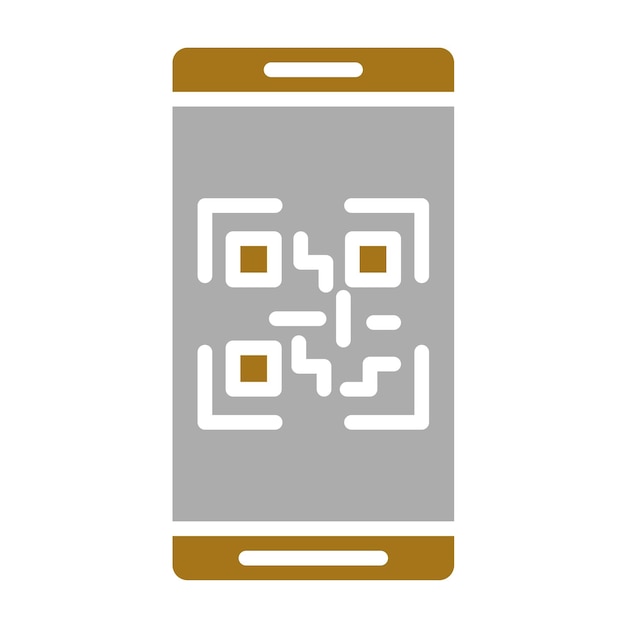 vector design qr code icon style