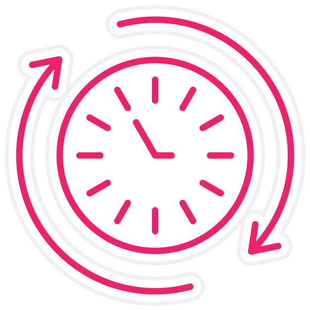 vector design queue icon style