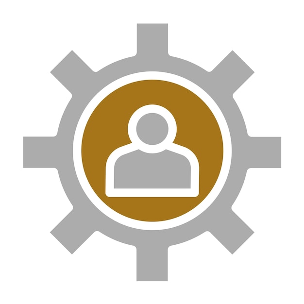 vector design queue management icon style