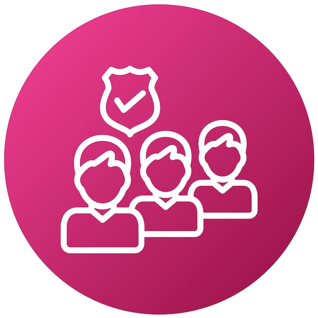 vector design queue status icon style