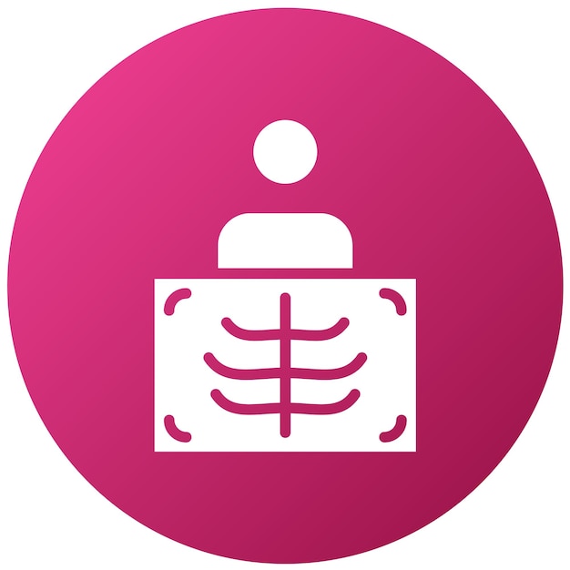 Vector Design Radiology Technicians Badge Icon Style