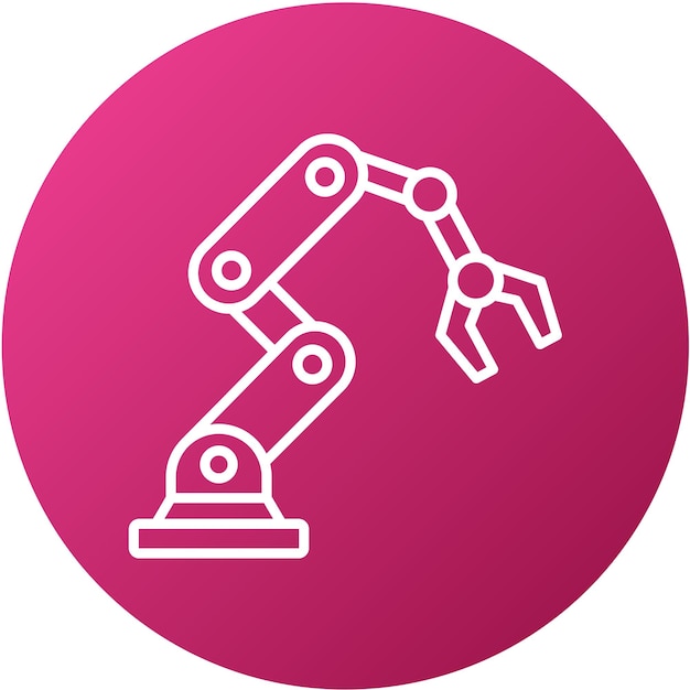 Vector Design Robotics Icon Style