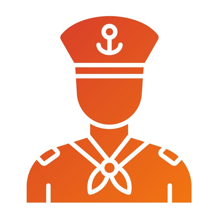 Vector vector design sailor icon style