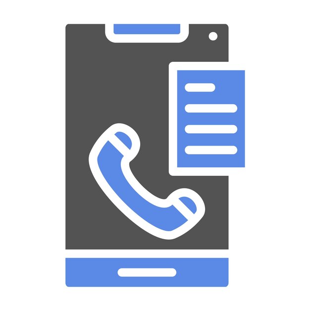 vector design scripted calls icon style