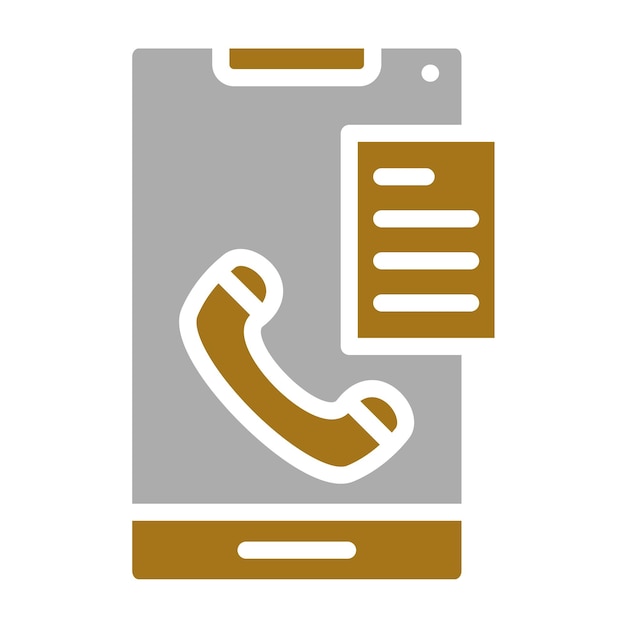 Vector Design Scripted Calls Icon Style