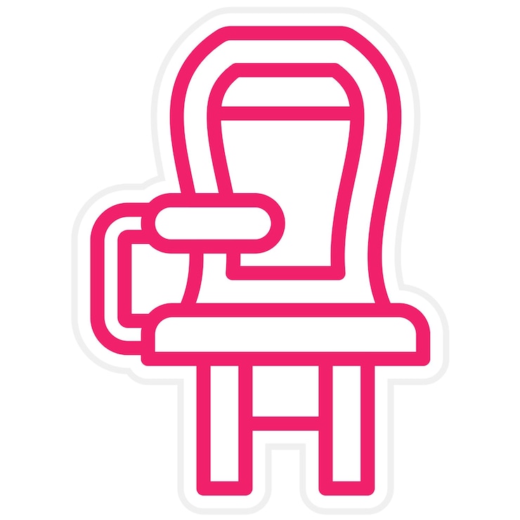 Vector vector design seat icon style