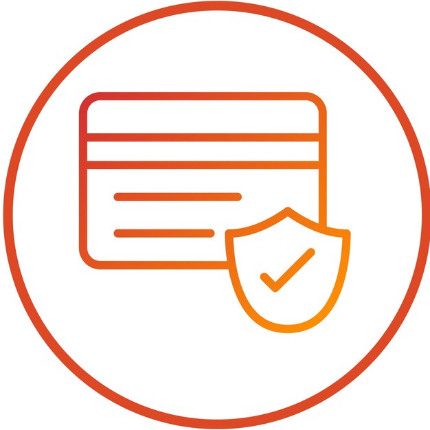 Vector Design Secure Transaction Icon Style