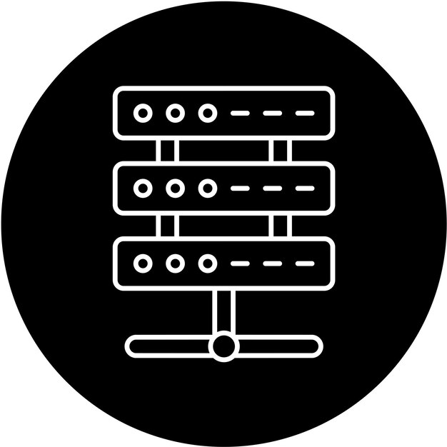 Vector Design Server Icon Style