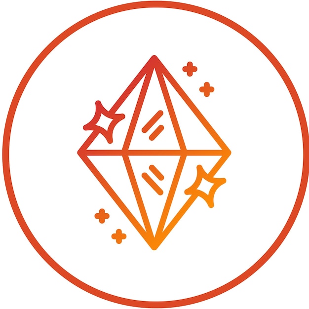 Vector Design Shimmering Icon Style