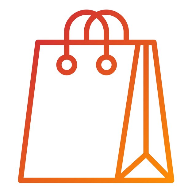 Vector Design Shopping Bag Icon Style