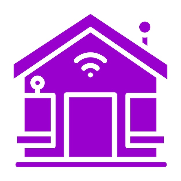 Vector Design Smart Home Icon Style