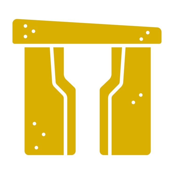 Vector vector design stonehenge icon style