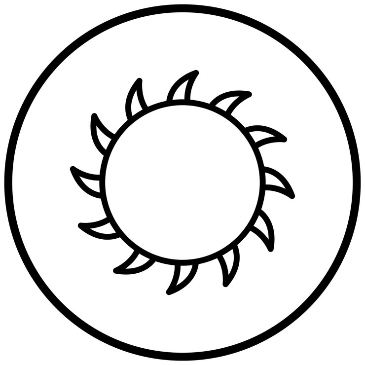 Vector vector design sunny icon style