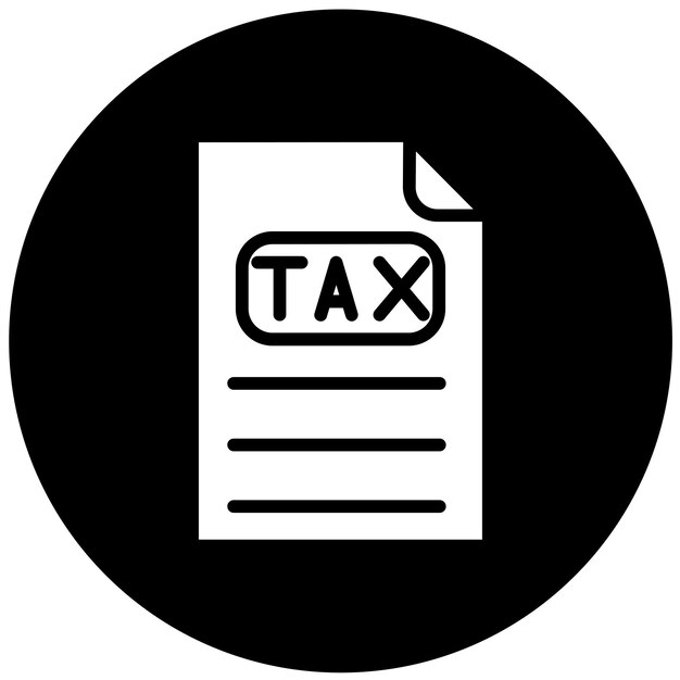 Vector Design Tax Junction Icon Style