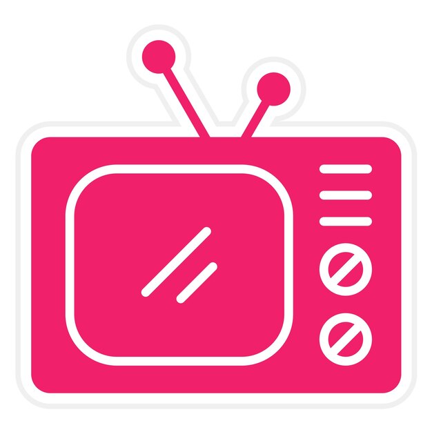 Vector Design Television Icon Style