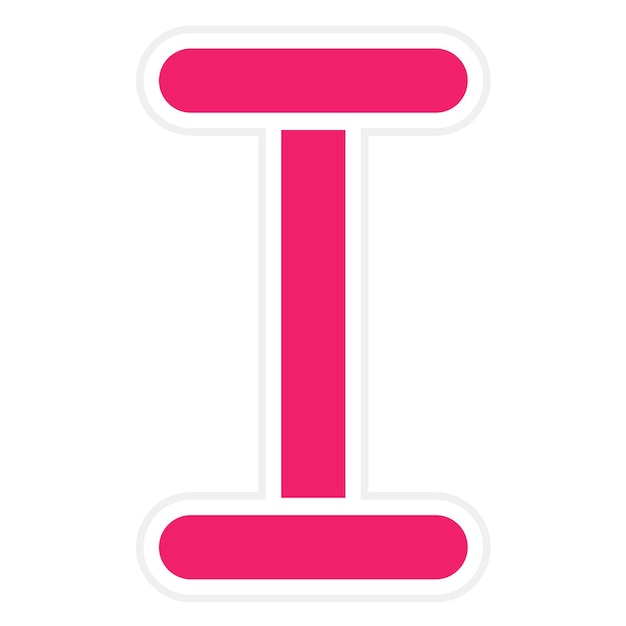 Vector Design Text Cursor Icon Style