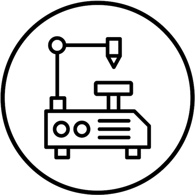 Vector Design Tire Changer Icon Style