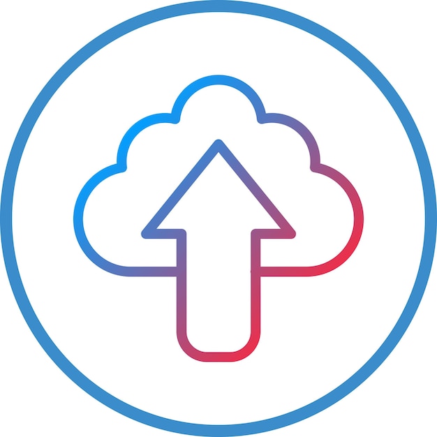 Vector Design Upload Icon Style