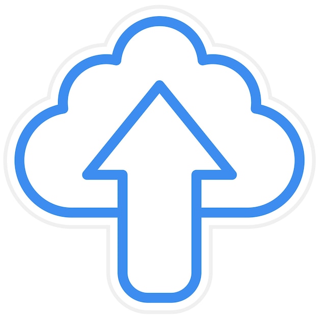 Vector Design Upload Icon Style