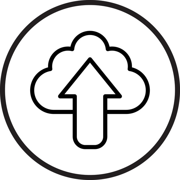 Vector Design Upload Icon Style