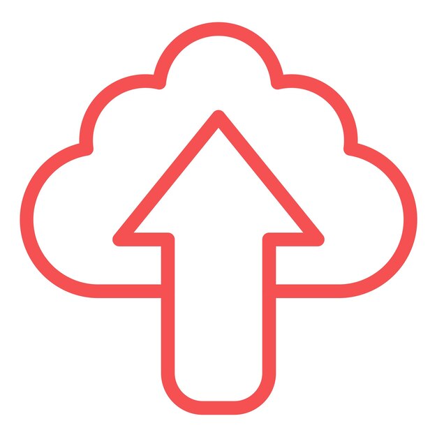 Vector Design Upload Icon Style